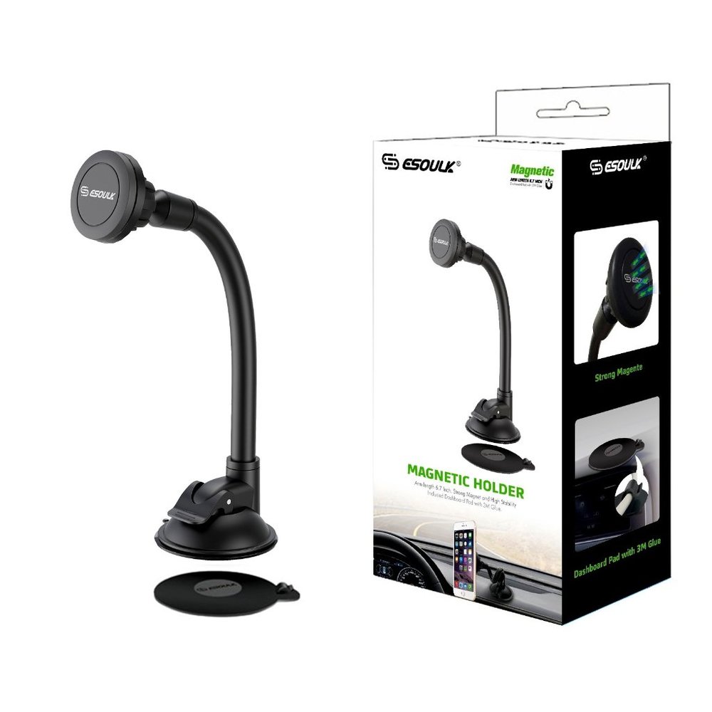 ESOULK MAGNETIC BENDABLE PHONE HOLDER FOR CAR